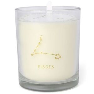 Pisces Zodiac Candle, Hawthorn Berry -NWT